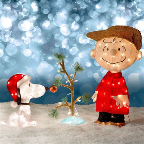 outdoor snoopy christmas decorations